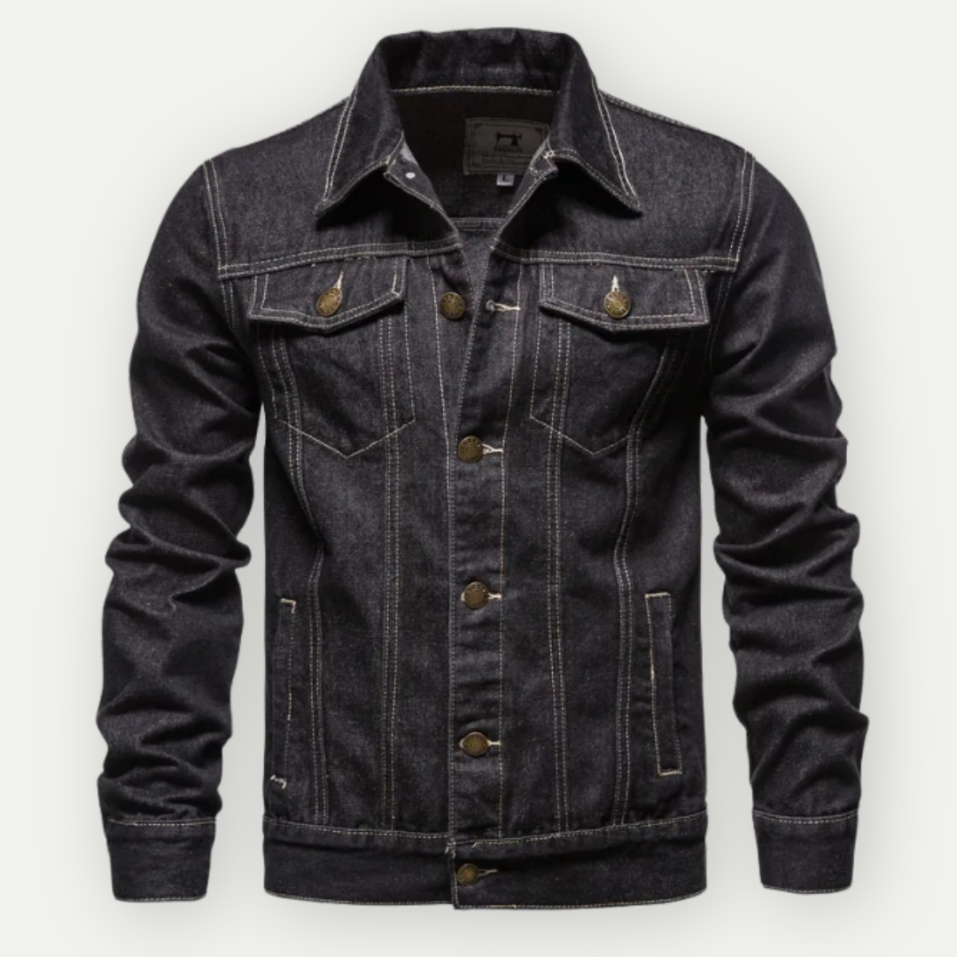 Men's Denim Trucker Jacket Stylish