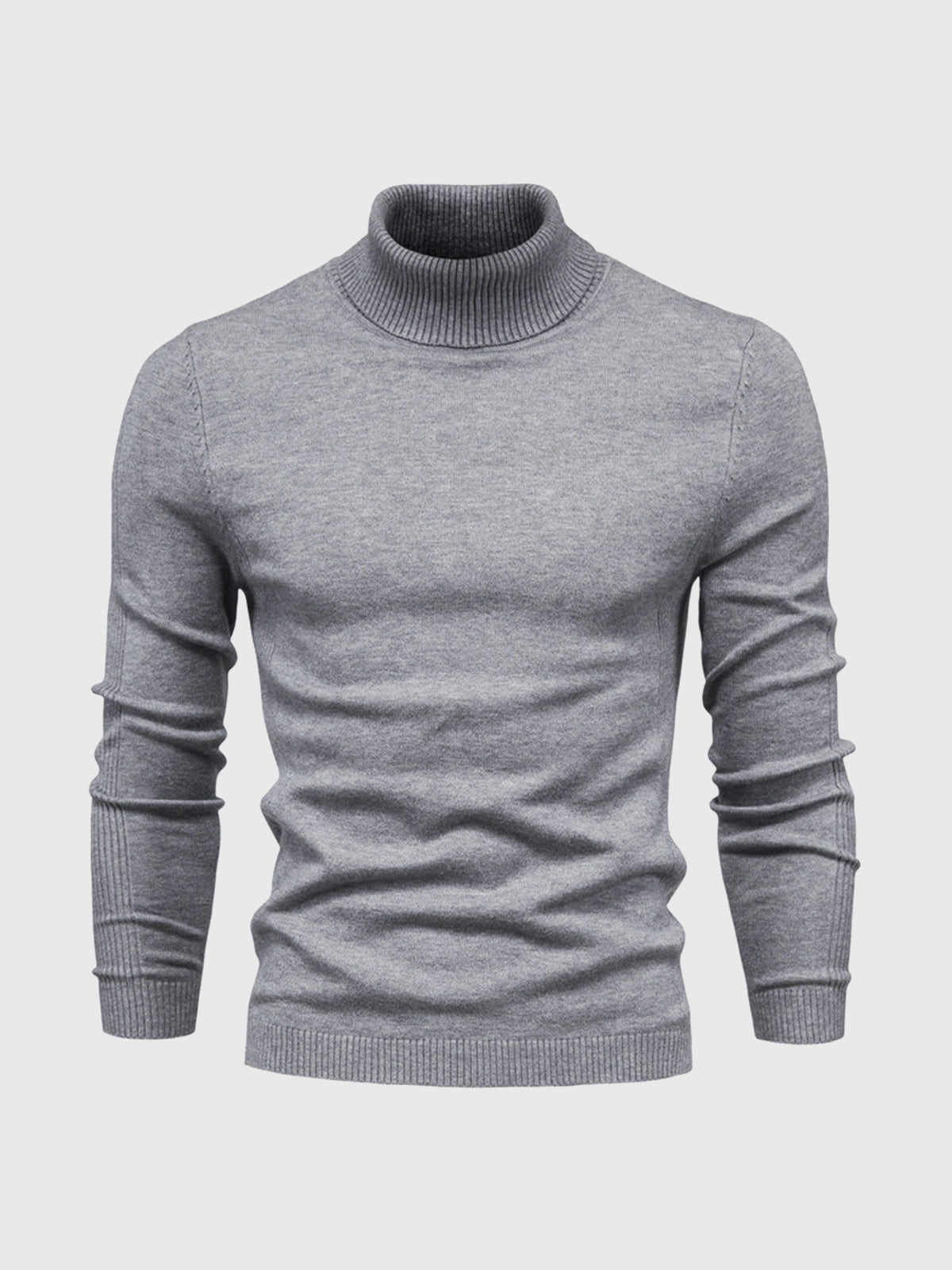 Men's Turtleneck Sweater Cotton