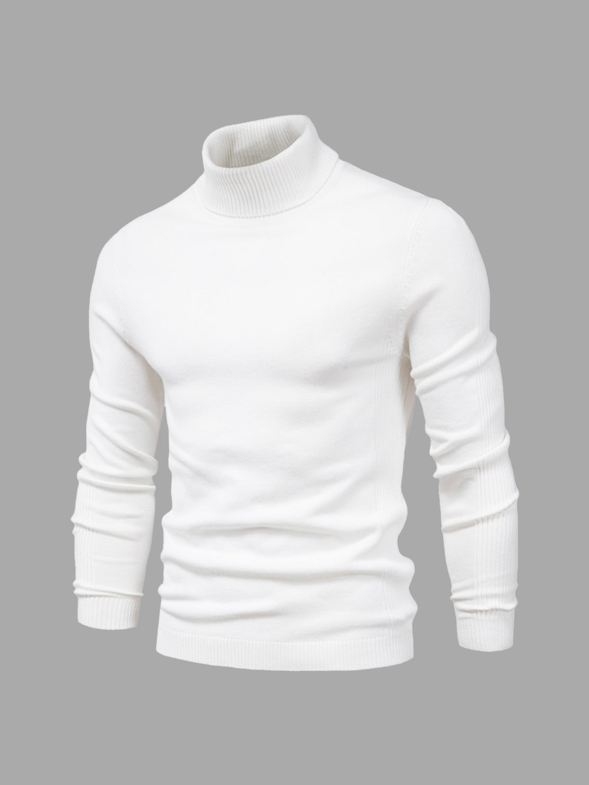 Men's Turtleneck Sweater Cotton