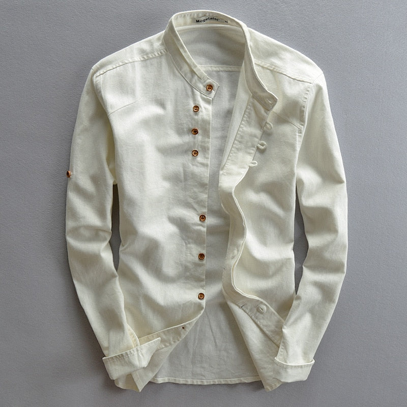Men's Shirt with Gradient Colour and Classic Look