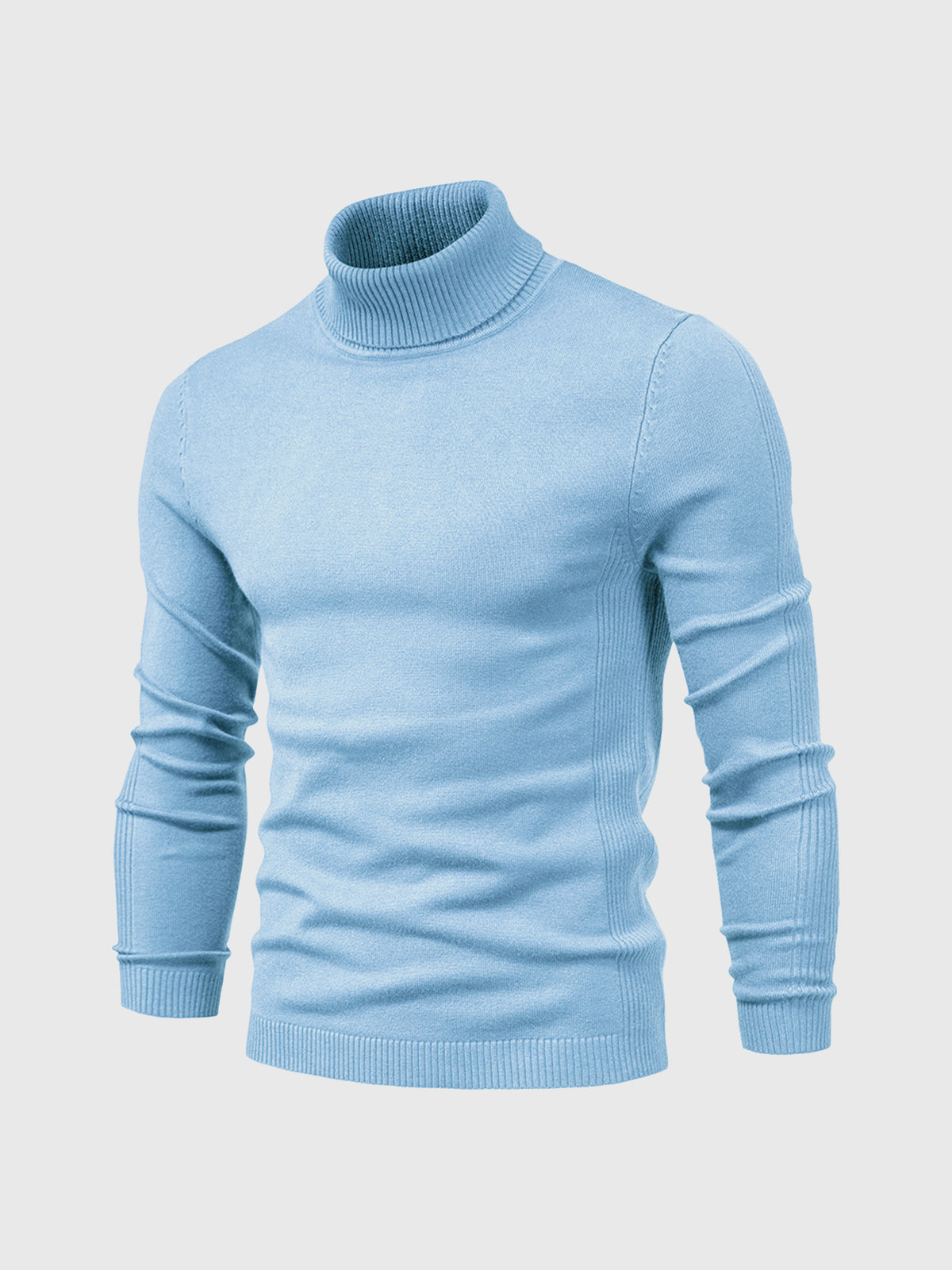 Men's Turtleneck Sweater Cotton