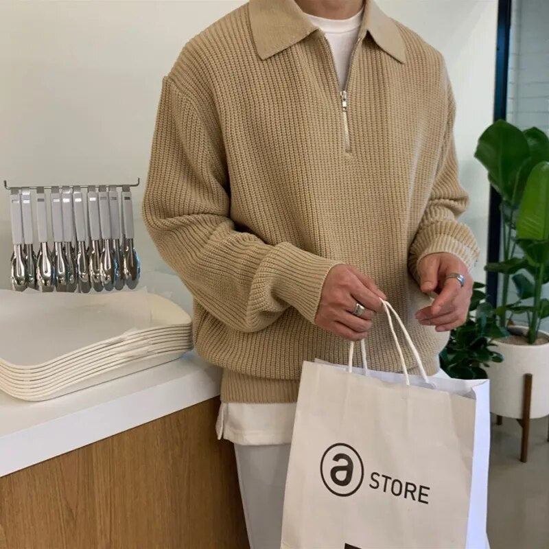 Men's Half-Zip Jumper