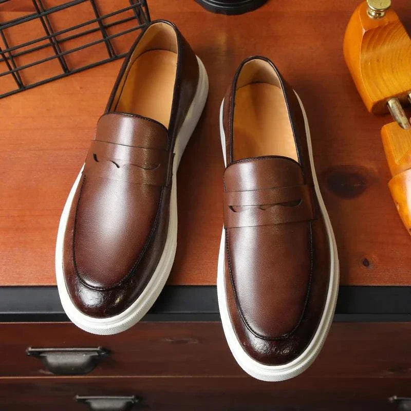 Men's Slip-On Loafers with Elegant Appearance