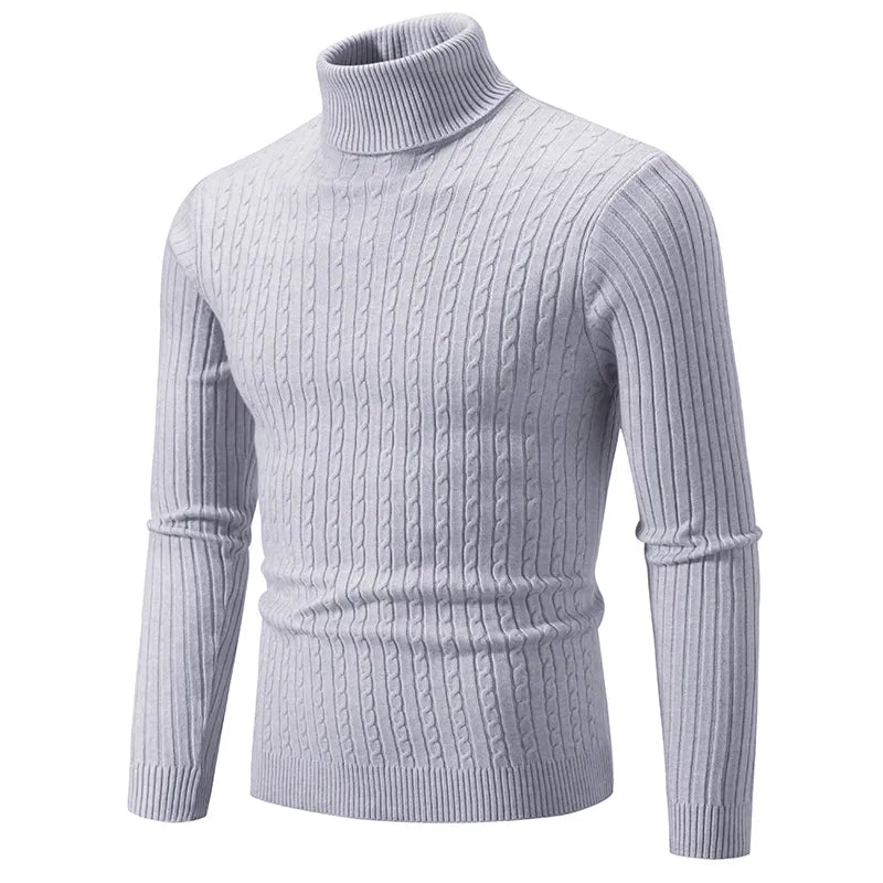 Men's Turtleneck in Premium Knit