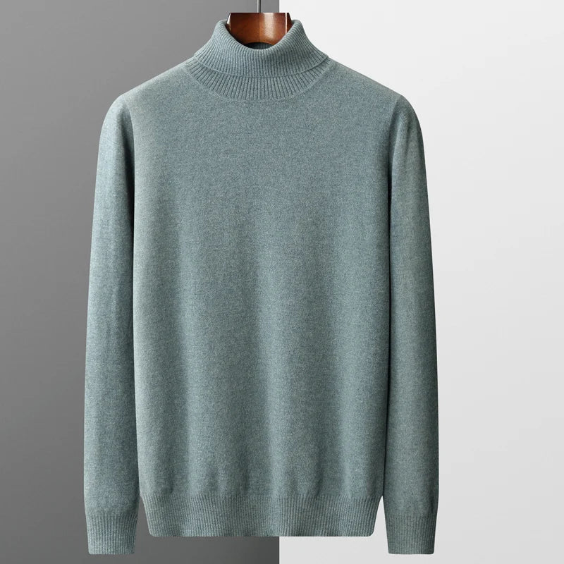 Men's Wool Turtleneck Premium Quality