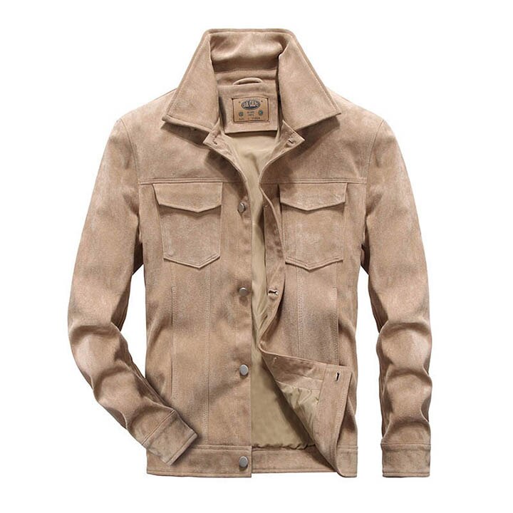 Men's Suede Casual Elegant Jacket