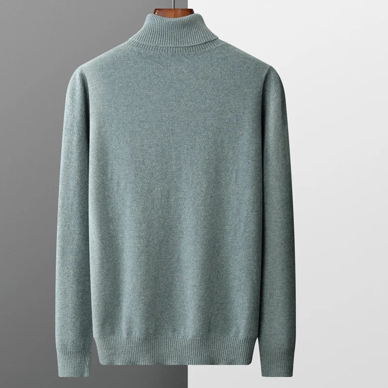 Men's Wool Turtleneck Premium Quality