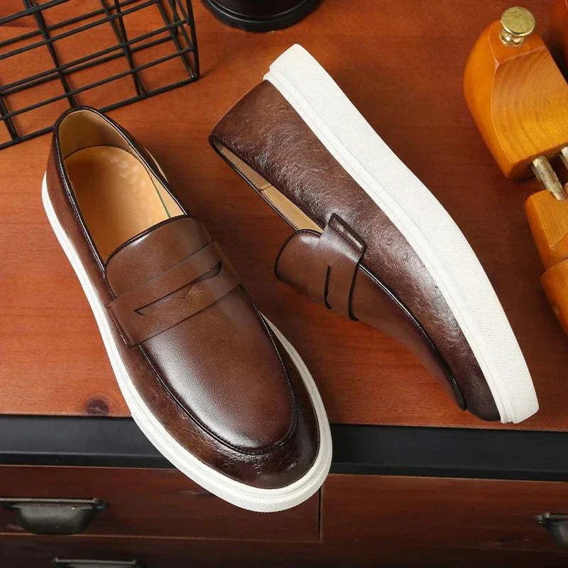 Men's Slip-On Loafers with Elegant Appearance
