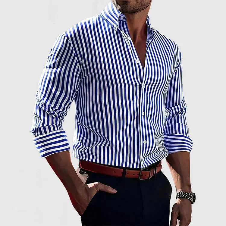 Men's Striped Shirt Elegant