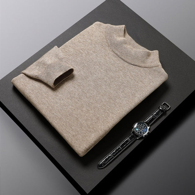 Men's Sweater with Timeless Elegance