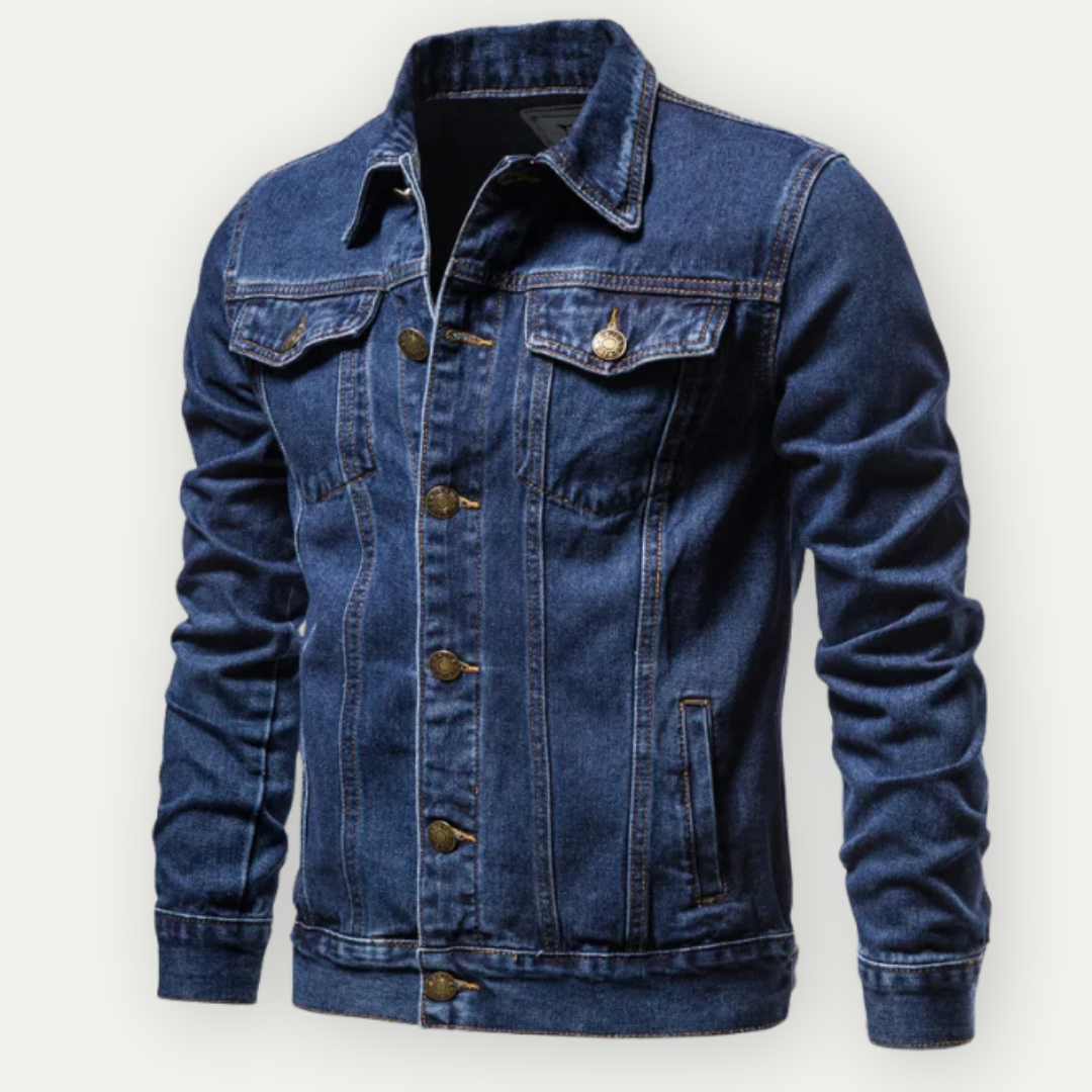 Men's Denim Trucker Jacket Stylish