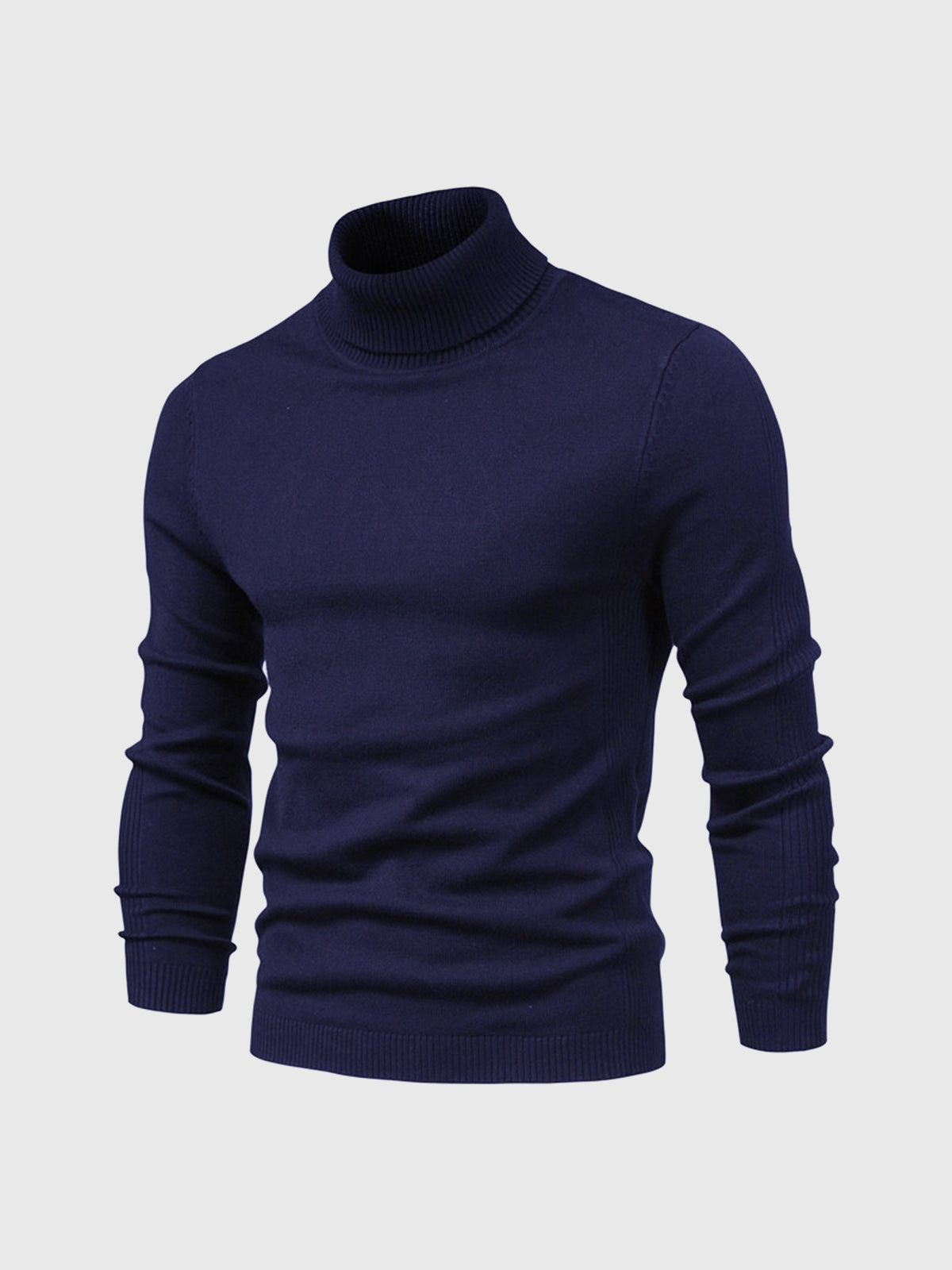 Men's Turtleneck Sweater Cotton