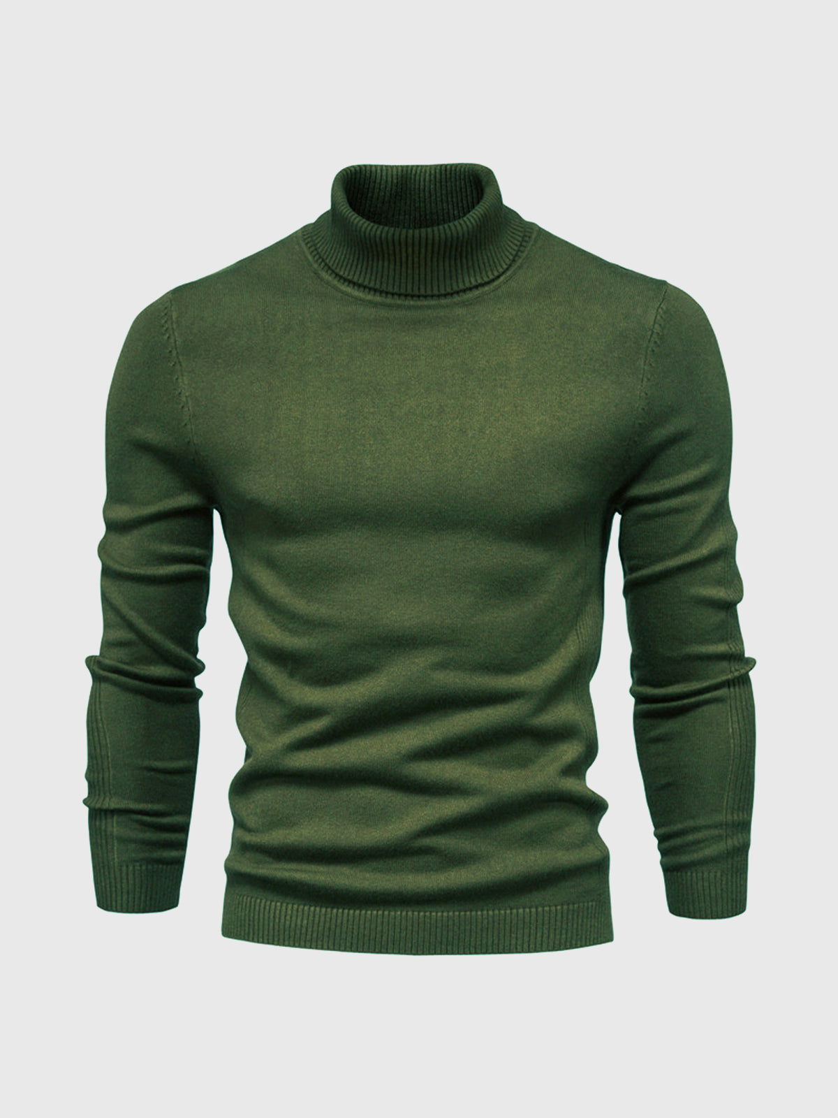 Men's Turtleneck Sweater Cotton
