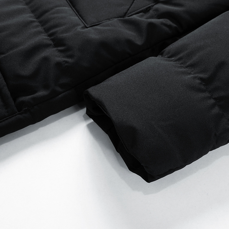 Men's Padded Long Winter Jacket