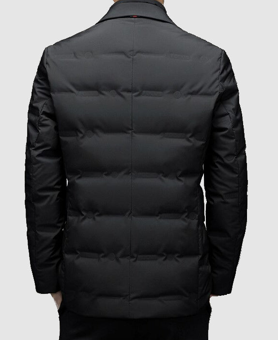 Men's Jacket with Tailored Fit Design