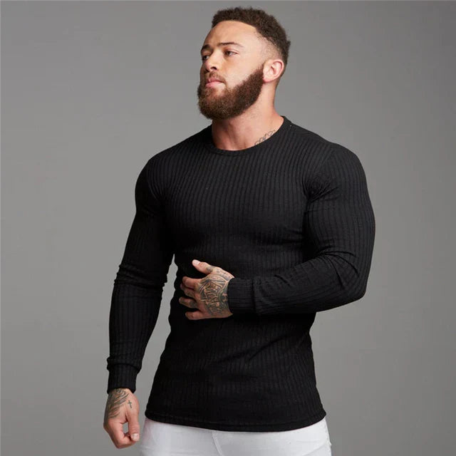 Men's Cashmere Pullover Slim Fit
