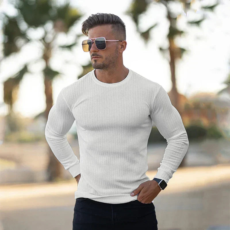Men's Cashmere Pullover Slim Fit