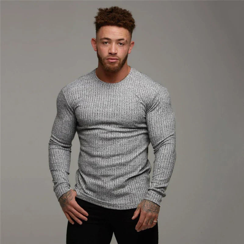 Men's Cashmere Pullover Slim Fit