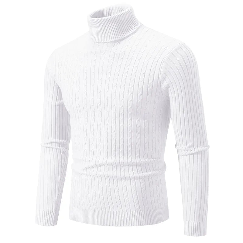 Men's Turtleneck in Premium Knit