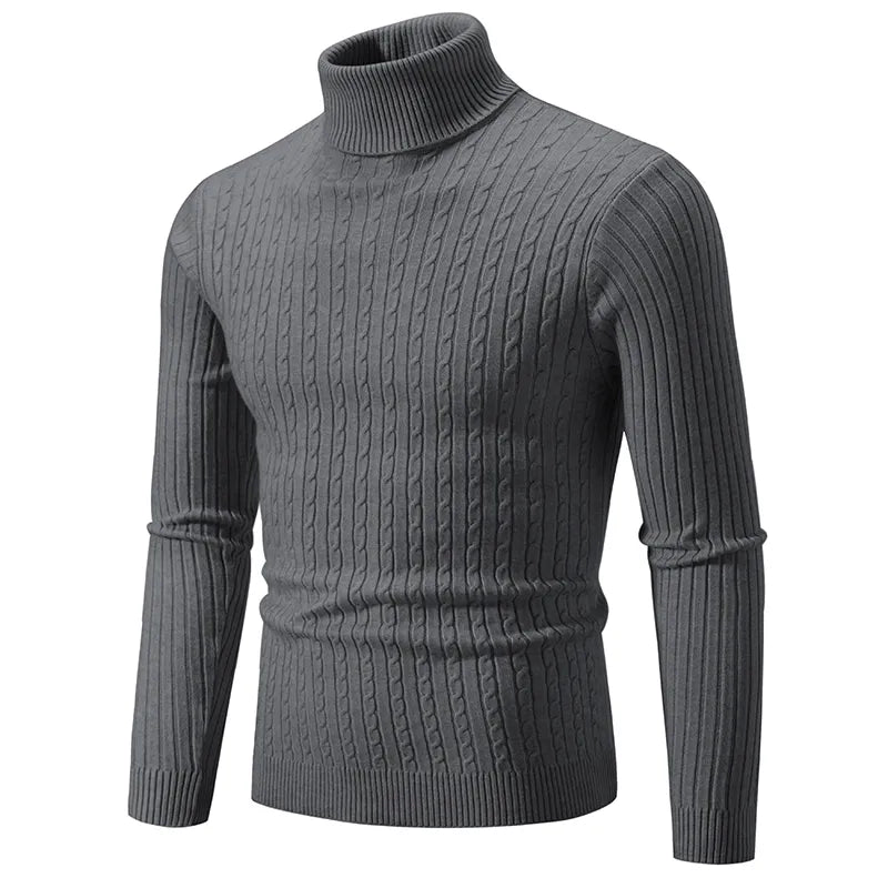 Men's Turtleneck in Premium Knit