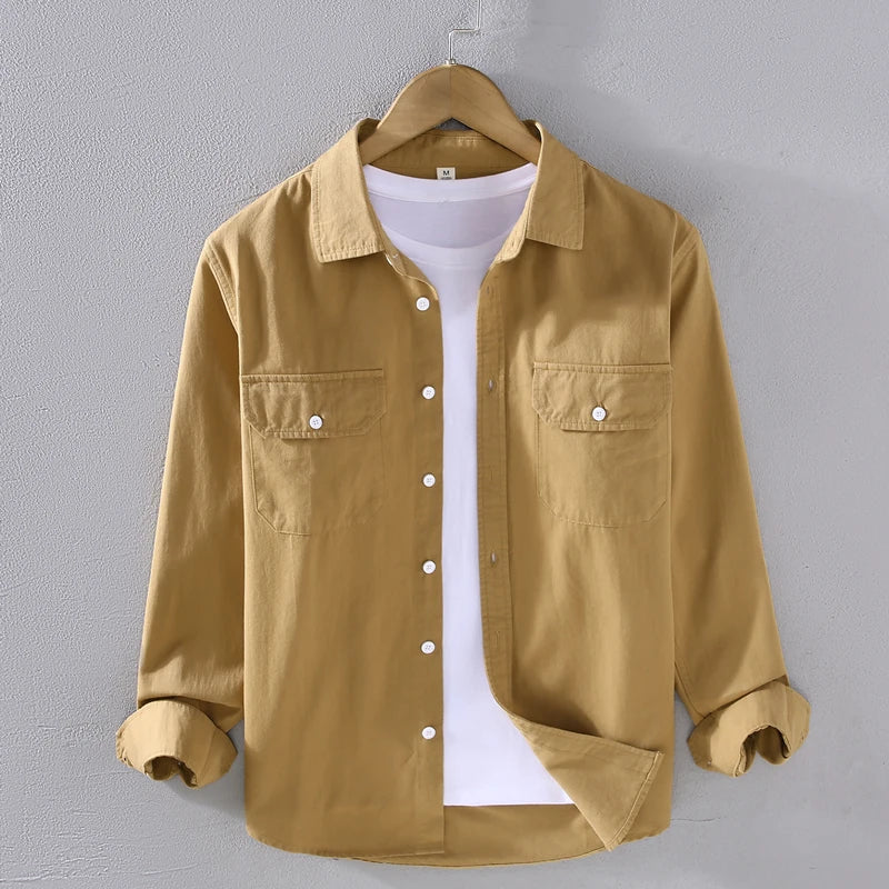 Men's Long Sleeve Casual Jacket