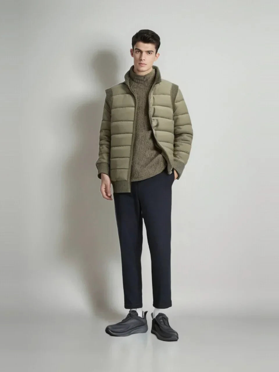 Men's Bodywarmer with Fleece Lining