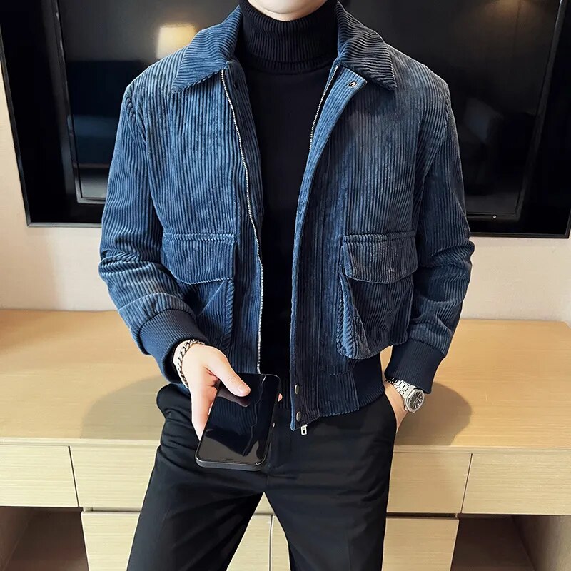 Men's Corduroy Casual Jacket