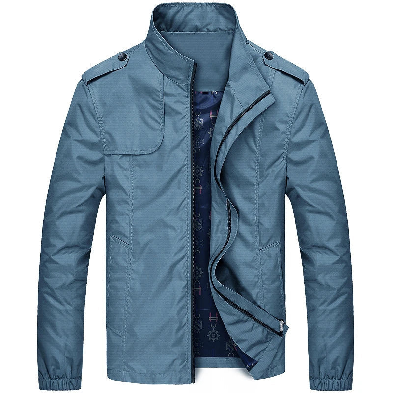 Men's Casual Bomber Jacket Stylish Versatile