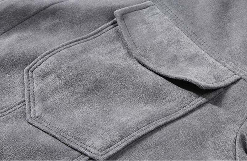 Men's Suede Casual Elegant Jacket