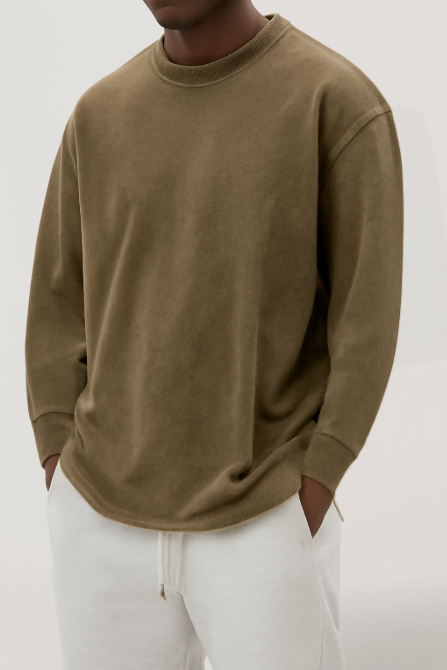 Men's Oversized Sweater Relaxed Fit