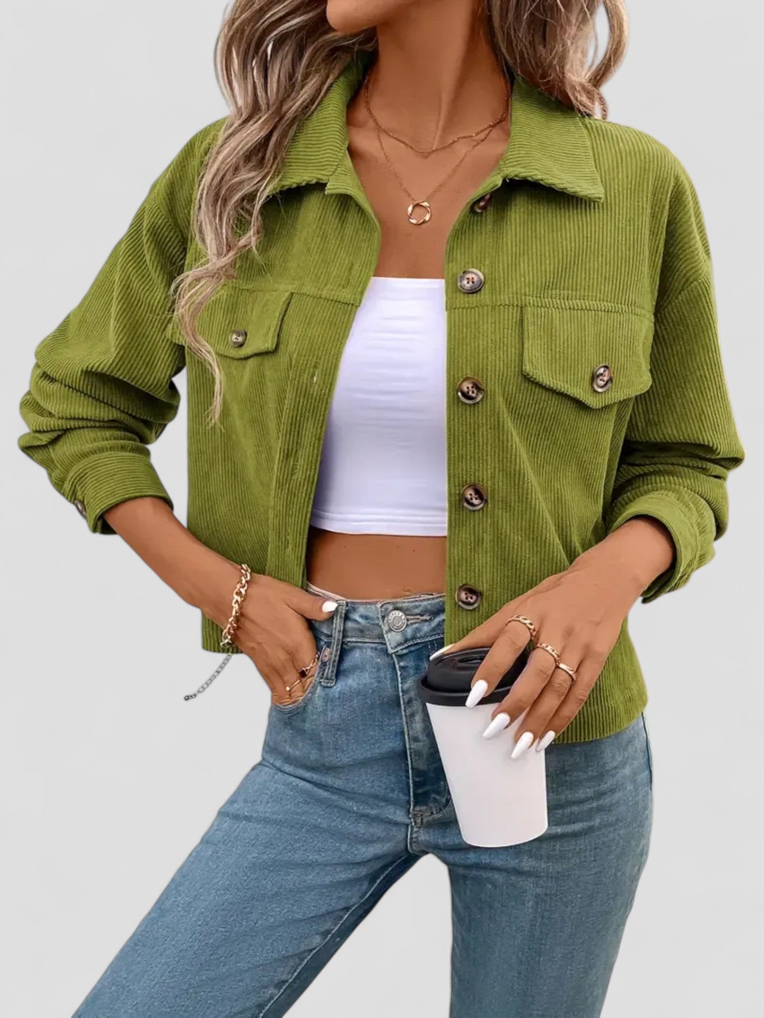 Ingrid™ - The Casual Cord Jacket