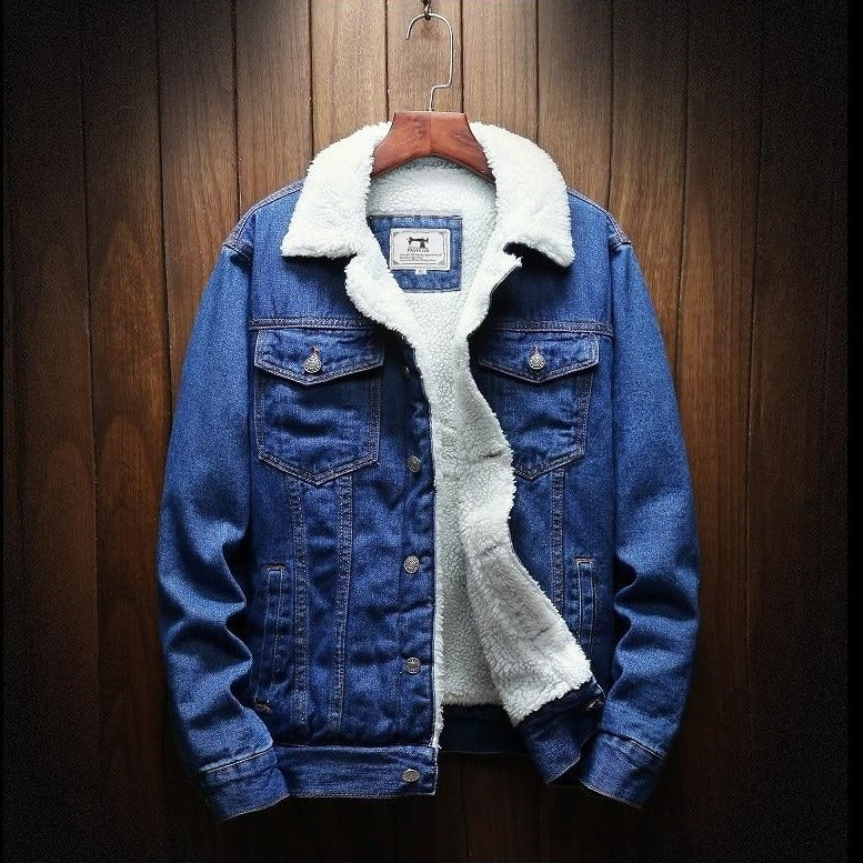 Men's Denim Jacket in Casual Elegant Style