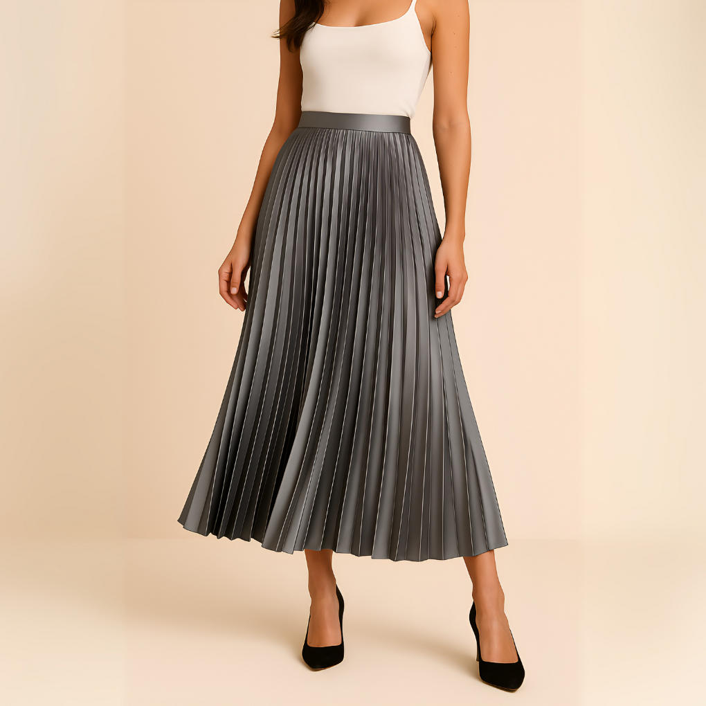 Sevara | Western Shirt Maxi Dress Belted Front Split