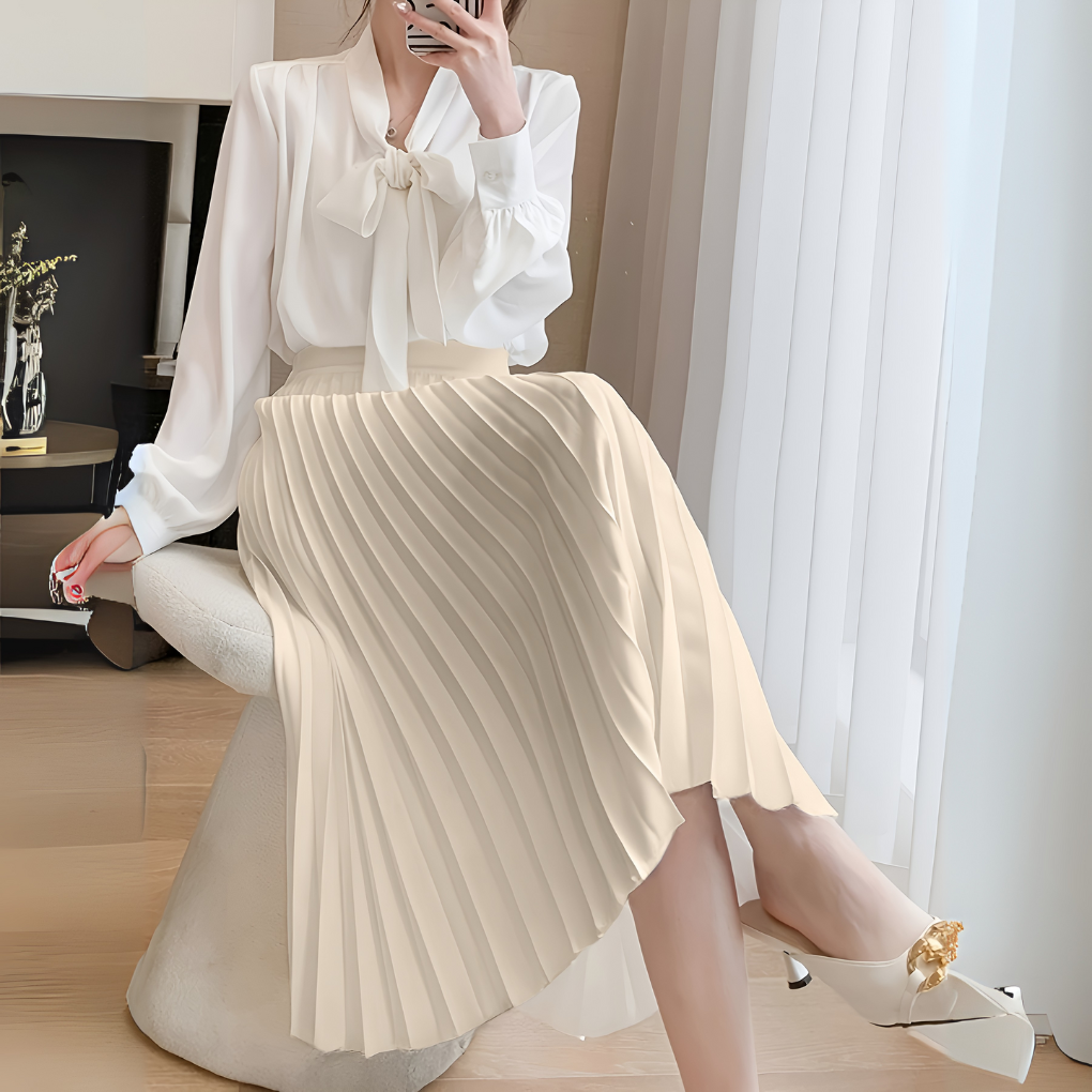 Sevara | Western Shirt Maxi Dress Belted Front Split